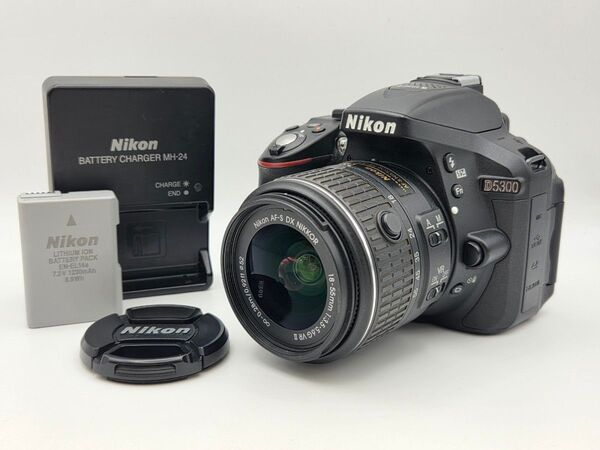 Nikon D5300 18-55㎜ VR ii レンズキット 772ショット デジタル一眼レフカメラ