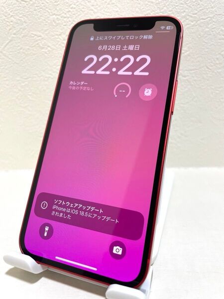 美品 84% iPhone12 mini 64GB Red SIMフリー