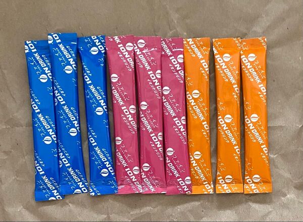 ファイン イオンドリンク スポーツドリンク味ライチ、みかん風味各3本合計9本セットおまけ青汁3本