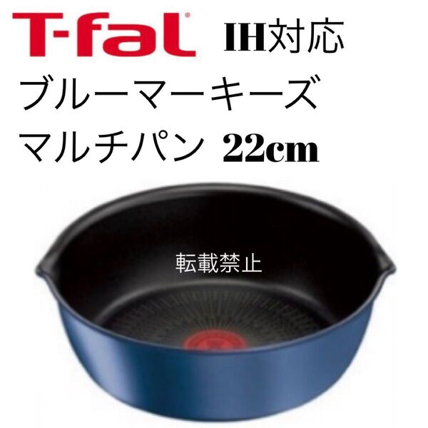 ティファール ブルーマーキーズ アンリミテッド マルチパン 22cm