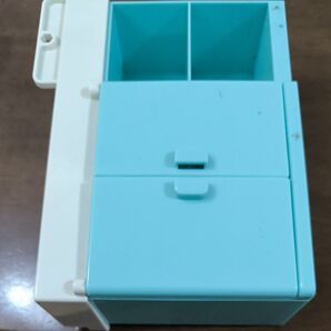 リカちゃんハウス キッチンセット 食器棚 水色
