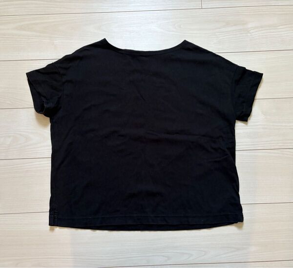 無印良品 MUJI ボートネックTシャツ M〜L 半袖