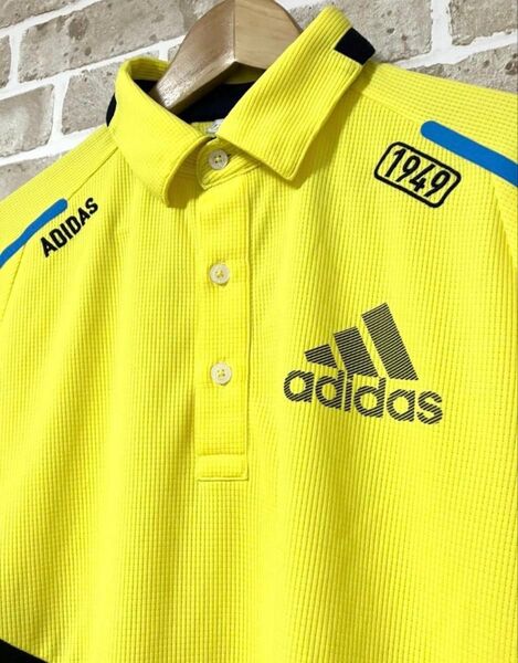 adidas golf アディダスゴルフシャツ L美品