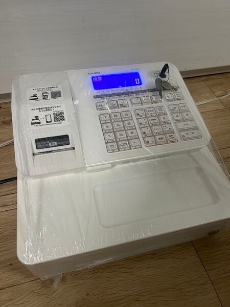 【激安送料込】CASIO SR-S200-WE カシオ 電子 レジスター Bluetooth 店舗用品 事務用品