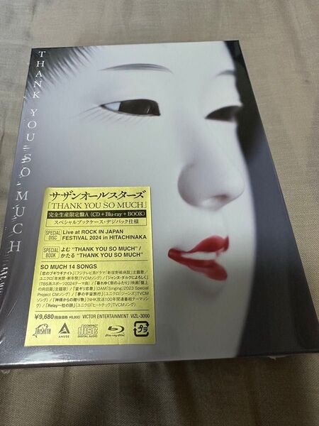 サザンオールスターズ THANK YOU SO MUCH 完全生産限定盤A 美品 Blu-ray