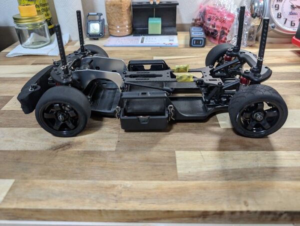 ABCホビー ガンベイド Mシャーシ 予備パーツ多数 ボディ付き