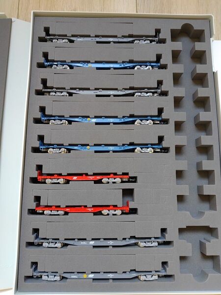 tomix(トミックス)97944 JR DD51形(愛知機関区・さよなら貨物列車)セット ケースBに付属のコンテナ貨車9両のみ