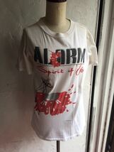 アラーム バンドTシャツ ８６年 ビンテージ ダメージ古着 パンク レディース_画像1