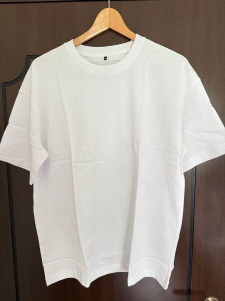 シンプルクルーネックTシャツ 黒と白2色セット 新品 Sサイズ