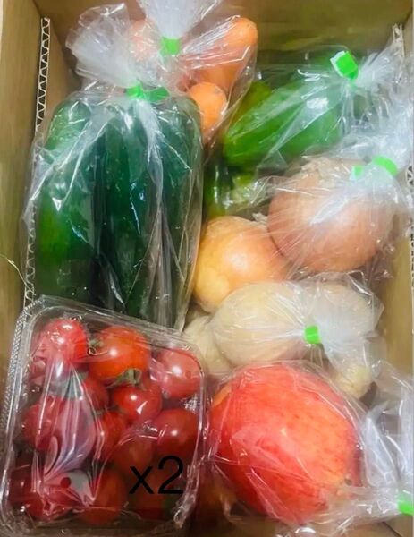 G限定特売♪ 大盛りお買い得7種野菜水果セッと