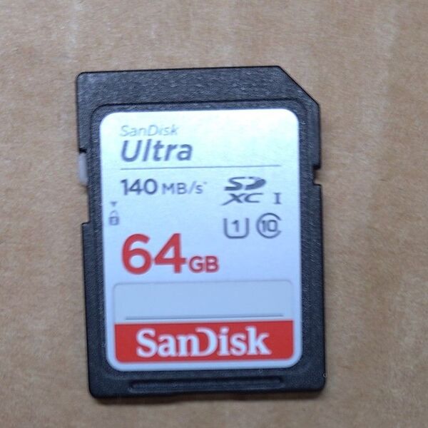 SanDisk サンディスク SDカード 64GB Ultra Class10 UHS-I 中古 フォーマット済み 2