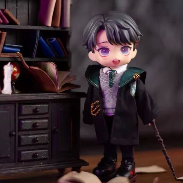 オビツ11 魔法使い 制服 セット 服 Yシャツ パンツ マント 魔法学園 ピコニーモP 1/12 ドール 人形 服 ハロウィン