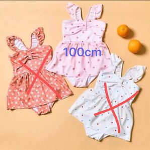 アプレレクール 女の子 水着 かわいい 100cm