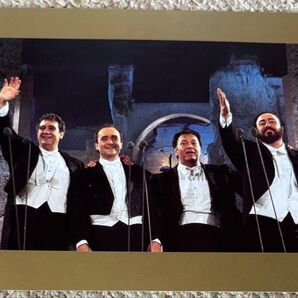 ポストカード 3大テノール+ズービン・メータ 《ルチアーノ・パヴァロッティ プラシド・ドミンゴ ホセ・カレーラス》