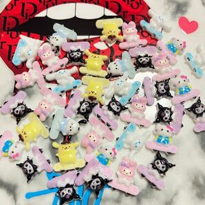 スケボーサンリオ ネイルパーツ デコパーツ ハンドメイド素材 39PC1セットのみ