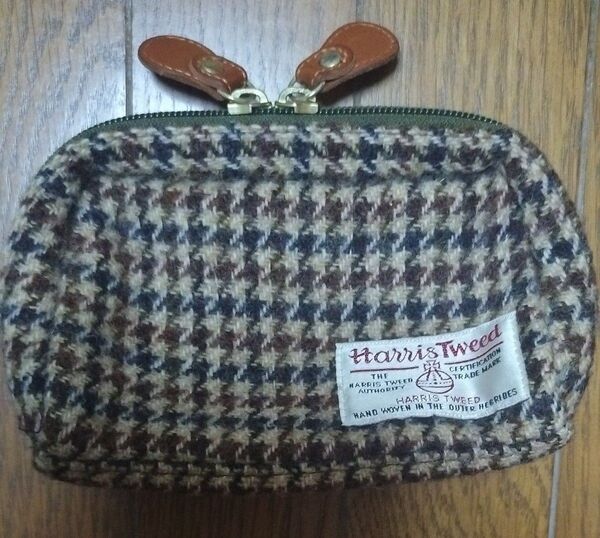 ハリスツイード ポーチ TOPKAPI トプカピ
