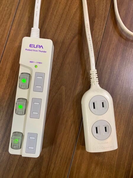 電源タップ 電源コンセントプラス 電源コード スイッチ付き 延長コードOAタップ エルパ