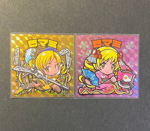 YY-FACTORY 魔法少女まどか☆マギカ【巴マミ 2枚セット】さん家祭り 関西シルクリエイト 自作シール