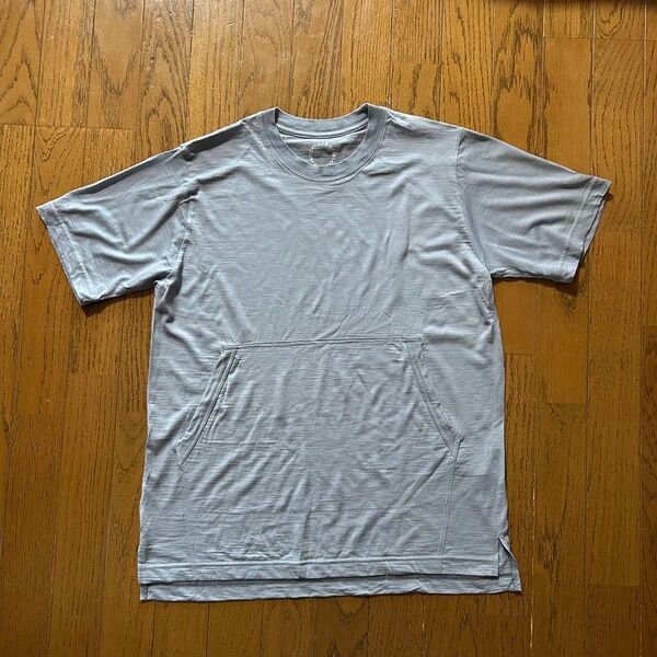 山と道 カンガルーポケットKangarooPocket メリノウール Tシャツ