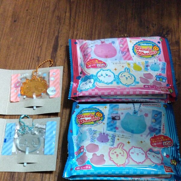 【BOX】 ちいかわ キャンディチャームズグミ (食玩)シーサー&カニちゃん(古本屋)新品未開封