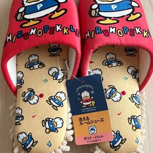 サンリオ Sanrio あひるのペックル 洗えるルームシューズ