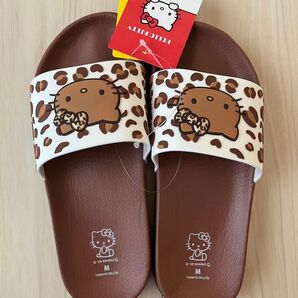 【新品】アベイル ハローキティ 日焼けキティ レオパード柄 シャワーサンダル