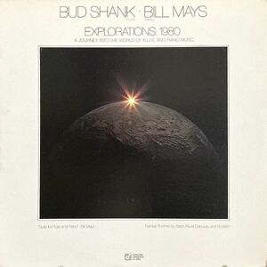 【US盤/LP】Bud Shank, Bill Mays / Explorations: 1980 ■ Concord Concerto / CC-2002