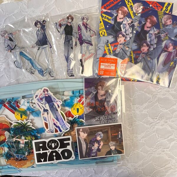 にじさんじ ROF-MAO 1stフルアルバム Overflow 初回限定盤 有償特典付き フルセット