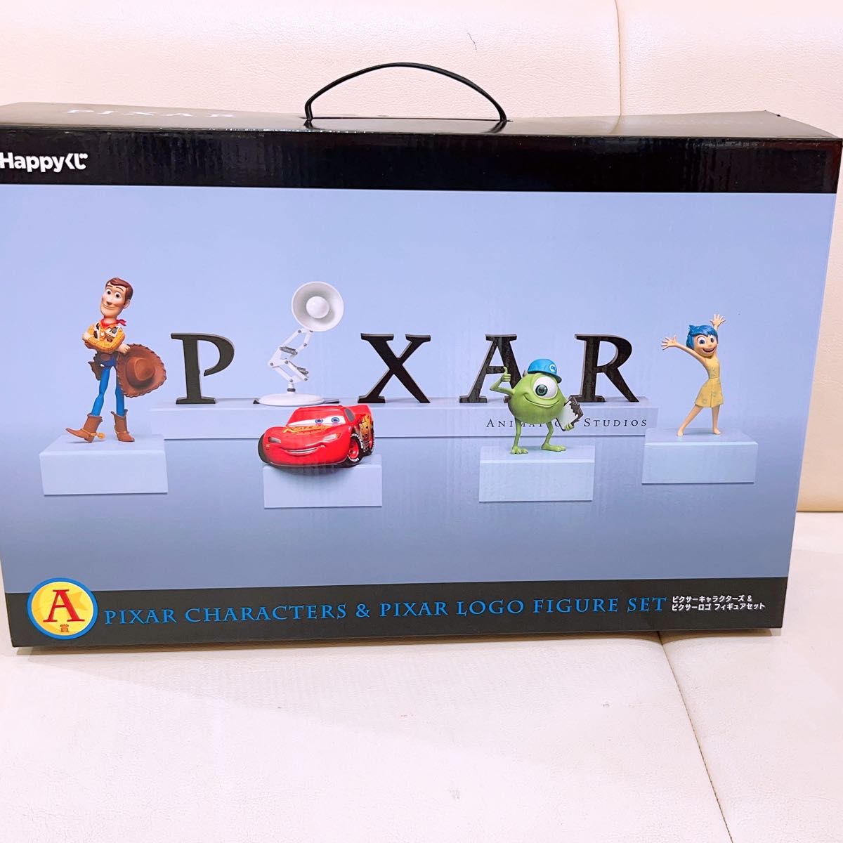 ピクサーくじA賞 ピクサーキャラクターズ&ピクサーロゴフィギュアセット Happyくじ ピクサー Pixar 2025 A賞 ピクサーキャラクターズ