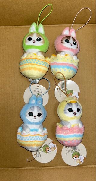 mofusand モフサンド イースターにゃん マスコット ぬいぐるみ
