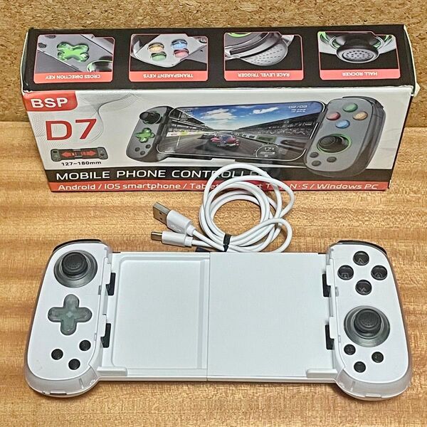 ワイヤレスコントローラー 6軸 振動 BSP D7 中古 Windows Android iOS N-switch対応