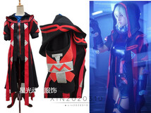 修正版 Fate/GrandOrder フェイトグランドオーダー 謎のヒロインX [オルタ] Alter 靴下付 コスプレ衣装風(ウィッグ 靴別売り)_画像1