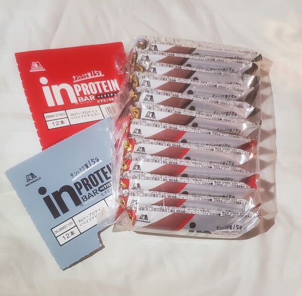 inバー プロテインバー ベイクドチョコ ベイクドビター 12本