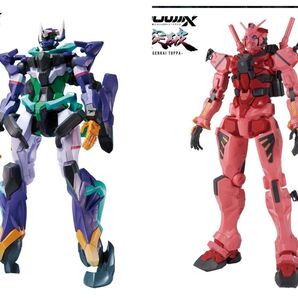 機動戦士Gundam GQuuuuuuX 限械突破 フィギュア GFreD ジフレド 赤い ガンダム 2体セット