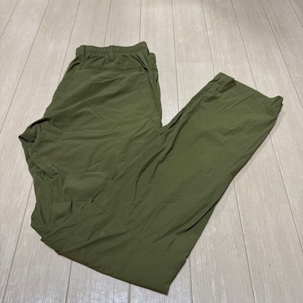 ワークマン エアロガードストレッチアイスクライミングパンツ オリーブ M