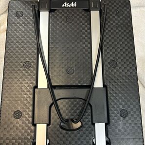 キャリーカート 耐荷重50kg 折り畳み伸縮式ハンドル 固定用ゴムロープフック付き 新品同様品