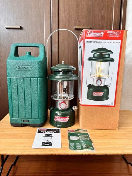 美品 coleman コールマン ワンマントルランタン 286A