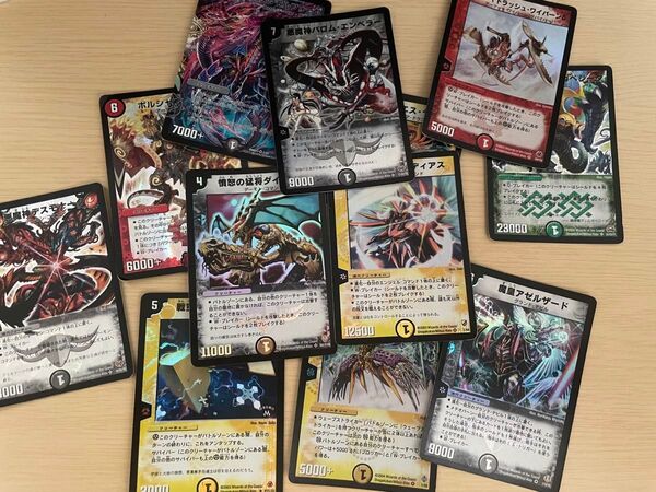 まとめ売り今だけ激安!【デュエルマスターズ】憤怒の猛将ダイダロス 初期 傷あり バロムエンペラー,アルカディアス,デスモナークなど