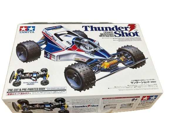 未使用 タミヤ 電動RCカー 1/10RC サンダーショット(2022)ラジコン 検 大 レーシングバギー