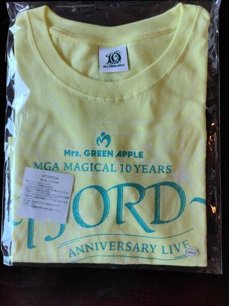 ミセスグリーンアップル フィヨルド fjord 限定カラー イエロー クロップド サイズ Tシャツ 新品未使用