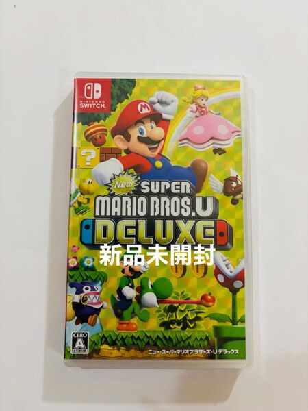新品未開封 New スーパーマリオブラザーズ U デラックス