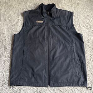 チャンピオン 古着 90s champion ナイロンベスト メンズ 男性 ベスト ゴルフ ジップアップ L ヴィンテージ