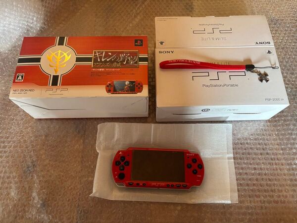 PSP 2000 本体 ギレンの野望 アクシズの脅威