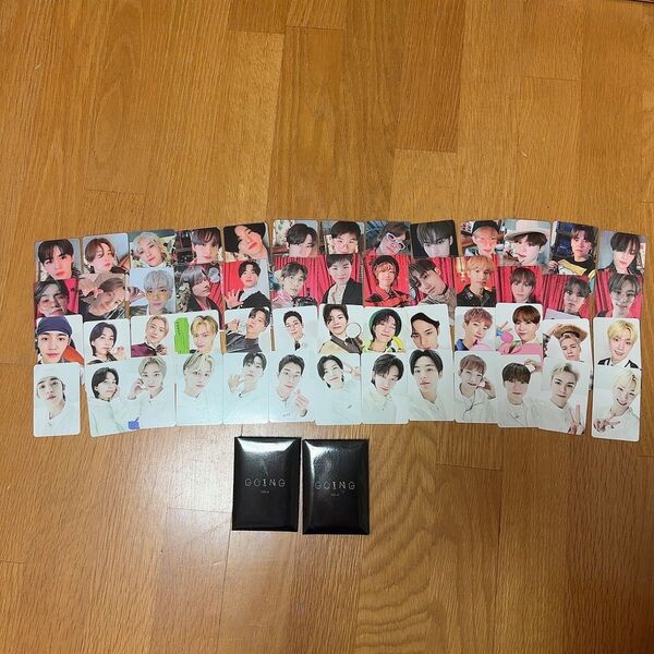 SEVENTEEN GOING MAGAZINE トレカ vol.1 vol.2 の4種セット(全52枚)