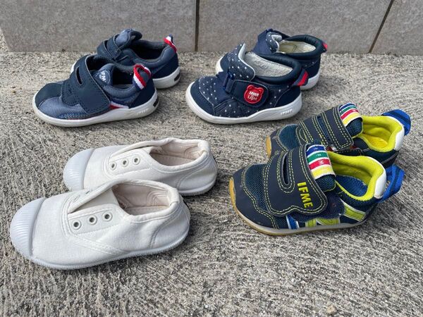 子供靴 4足セット 13.5〜14.0cm