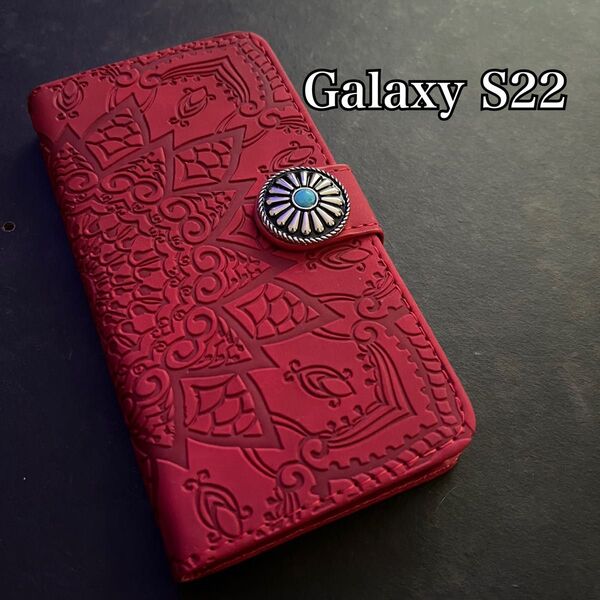 GalaxyS22 レザーケース 手帳型 手帳型ケース 革ケース Androidケース