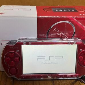 PSP-3000 SONY PSP プレイステーションポータブル レッド 即購入ok