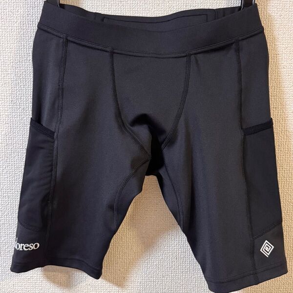 エルドレッソ ミドルスパッツ E2405515 ブラック Sサイズ 美品