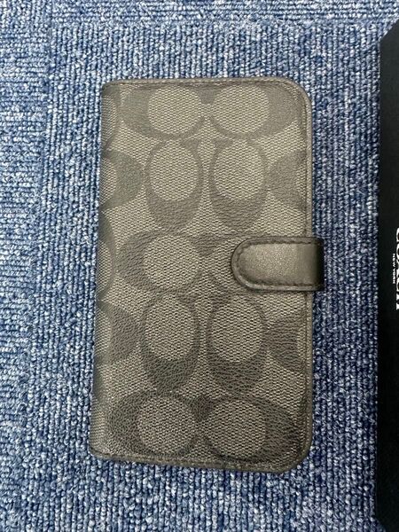 Coach iPhone 14pro 手帳型 スマホケース シグネチャー コーチ COACH