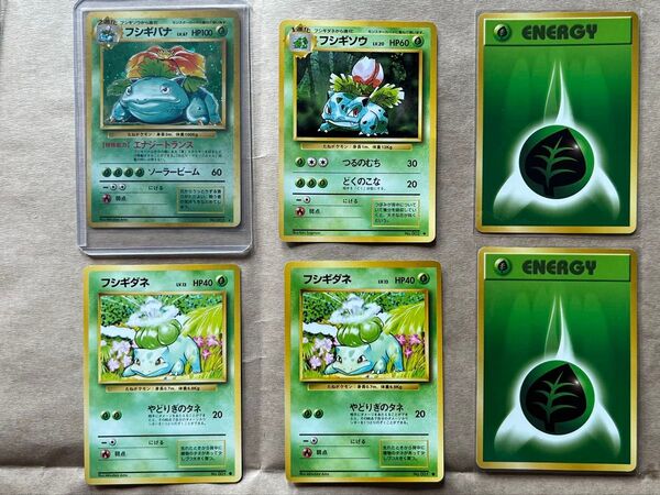 ポケモンカード 旧裏 フシギバナ★ 進化セット